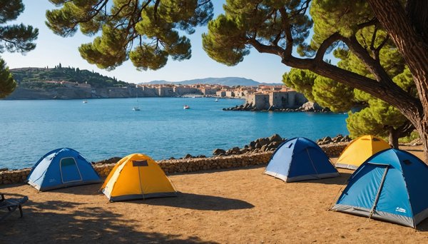 Top 5 meilleurs spots de camping près de collioure